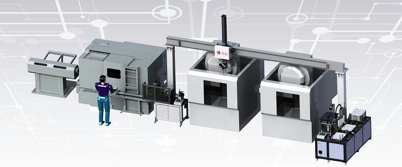上银微型蜜桃视频在线观看视频助力智能产线，扩展黑灯工厂新边界